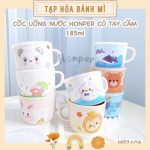 Cốc uống nước Honper bằng nhựa melamine cho bé ăn dặm