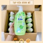 Nước rửa bình sữa Dnee (chai và túi) vệ sinh cho bé
