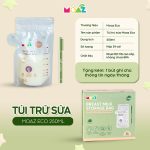 Túi trữ sữa Moaz Eco khóa zip 2 lớp hỗ trợ mẹ cho con bú - Image 4