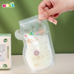 Túi trữ sữa Moaz Eco khóa zip 2 lớp hỗ trợ mẹ cho con bú - Image 5