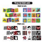 Combo bộ thẻ zigzag - Trọn bộ tinh anh kích thích thị giác cho bé sơ sinh