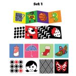 Combo bộ thẻ zigzag - Trọn bộ tinh anh kích thích thị giác cho bé sơ sinh - Image 2