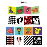 Combo bộ thẻ zigzag - Trọn bộ tinh anh kích thích thị giác cho bé sơ sinh - Image 3