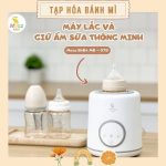 Máy lắc và giữ ấm sữa thông minh Moaz BéBé MB–079