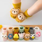 Vớ Tất hình thú in nổi 3d Nemo có chống trượt cổ cao cho bé (mẫu mới) - Image 2
