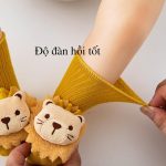 Vớ Tất hình thú in nổi 3d Nemo có chống trượt cổ cao cho bé (mẫu mới) - Image 6