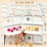 Khay ăn dặm chia 3 ngăn hình thú của Nakano nhiều mẫu