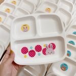 Khay ăn dặm chia 3 ngăn hình thú của Nakano nhiều mẫu - Image 3