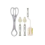 Cọ rửa bình sữa bằng mút kép Moyuum tay xoay tiện lợi - Image 5