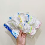 Set bao tay chân Jou cho bé sơ sinh bo màu - chun màu - chun hình (nhiều mẫu) - Image 4