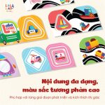 Đồ chơi Sách âm thanh kích thích thị giác Lalalook cho bé sơ sinh (tặng kèm 2 pin) - Image 5