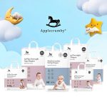 [HỎA TỐC HCM][TẶNG QUÀ] Tã/ Bỉm Applecrumby đêm ngày siêu cao cấp đủ size dán quần  cho bé - Image 3