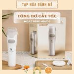 Tông đơ cắt hút tóc tự động cho bé tại nhà Moaz BéBé MB-100