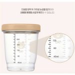 [set 3c] Cốc Hộp đựng trữ sữa thức ăn thực phẩm TGM chất liệu ecozen hình gấu cho bé - Image 2