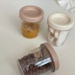 [set 3c] Cốc Hộp đựng trữ sữa thức ăn thực phẩm TGM chất liệu ecozen hình gấu cho bé - Image 4