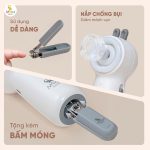 Bộ Máy cắt dũa móng tay hình thỏ Moaz BéBé MB–118 cho bé từ sơ sinh - Image 3