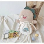 Túi mini thêu hình HQ đựng tỏi, lì xì có quai đeo cho bé - Image 5