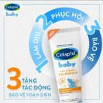 [size mini 10g] Kem làm dịu và ngừa hăm tã Cetaphil Baby Diaper Cream cho bé - Image 3