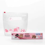 Túi zip Sunmum Thái Lan bảo quản túi trữ sữa đa năng size 26x24cm hộp 12 túi - Image 2