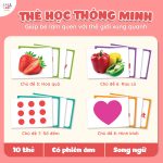Đồ chơi giáo dục Bộ thẻ học thông minh Glenn Doman cho bé - Image 4