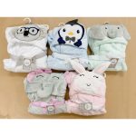 Choàng ủ lông quấn hình thú cao cấp Bebe Comfort cho bé