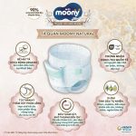 [HỎA TỐC HCM][TẶNG QUÀ] Tã Bỉm Moony Blue Xanh Natural Trắng chính hãng Nhật quần dán đủ size cho bé - Image 6