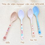 Thìa Muỗng ăn dặm Honper nhựa melamine cán nhỏ/to - Image 3