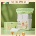 [có gói mini] Khăn khô đa năng Moaz Eco vệ sinh cho bé 50 tờ 200 tờ