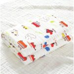 Khăn tắm xô cotton 6 lớp Manny nhăn 100x100cm cho bé từ sơ sinh - Image 6