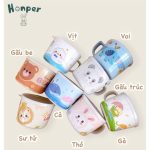 Cốc uống nước Honper bằng nhựa melamine cho bé ăn dặm - Image 3
