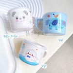 Cốc uống nước Honper bằng nhựa melamine cho bé ăn dặm - Image 4