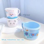 Cốc uống nước Honper bằng nhựa melamine cho bé ăn dặm - Image 5