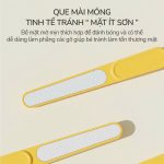 Bộ cắt móng Set chăm sóc móng hình gấu Bar Rot có hộp đựng cho bé từ sơ sinh - Image 3