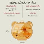 Bộ cắt móng Set chăm sóc móng hình gấu Bar Rot có hộp đựng cho bé từ sơ sinh - Image 5