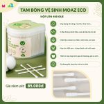 Tăm bông trẻ em Moaz Eco vệ sinh cho bé - Image 5