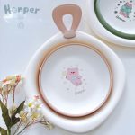 Chậu rửa mặt Honper gấp gọn cao cấp HP542 hình bò gấu ếch - Image 6
