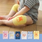 Bao đệm gối tập bò Vớ tất bảo vệ đầu gối hình thú xinh yêu cho bé (nhiều mẫu)