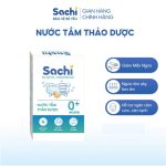 Nước tắm thảo dược Sachi dạng gói 10ml tiện lợi cho bé - Image 2