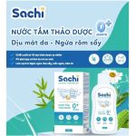 Nước tắm thảo dược Sachi dạng gói 10ml tiện lợi cho bé - Image 4