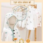 Áo choàng Monona kèm mũ chắn giọt bắn MNN079 cho bé