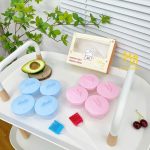 Khuôn cơm hấp trứng làm bánh chống dính set 4 cái cho bé ăn dặm (tặng chổi quét dầu) - Image 4