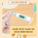 Nhiệt kế điện tử kỹ thuật số Moaz BéBé MB-040