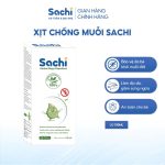 Xịt chống muỗi thảo dược Sachi chai 100ml an toàn cho bé - Image 3