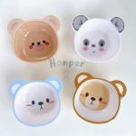 Bát ăn dặm Honper hình thú bằng nhựa melamine cho bé - Image 3