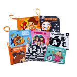 Sách vải mini song ngữ đa giác quan Lalala Baby 8 chủ đề cho bé - Image 3