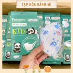 Khẩu trang y tế Famapro Kid 5D quai vải cho bé từ 4 tuổi đi học (hộp 10 cái)
