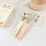Set thìa muỗng nĩa Gấu Thỏ Bar Rot BR-018 đa sắc cho bé - Image 5
