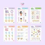 Đồ chơi giáo dục Sách vẽ tô xóa Lalala baby cho bé học - Image 2