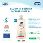 Dầu massage cho bé chiết xuất hạt bông 0M+ Chicco 200ml (mẫu mới) - Image 6