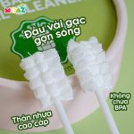 Que gạc rơ lưỡi Moaz Eco vệ sinh miệng cho bé - Image 3